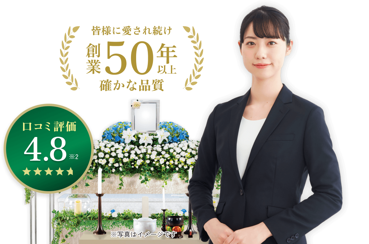 皆様に愛され続け 創業50年以上 確かな品質
